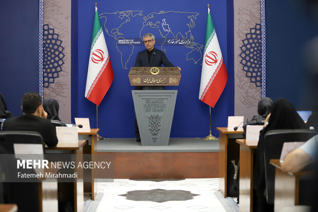 نشست خبری سخنگوی وزارت خارجه