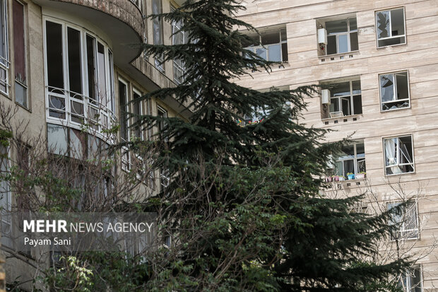 زندان اوین پس از حملات رژیم صهیونیستی