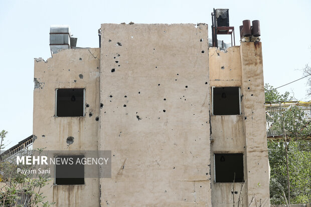 Tehran’s Evin Prison after Israeli regime’s attack
