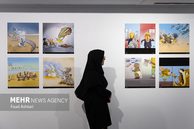 نمایشگاه کارتون و کاریکاتور پوزه بند