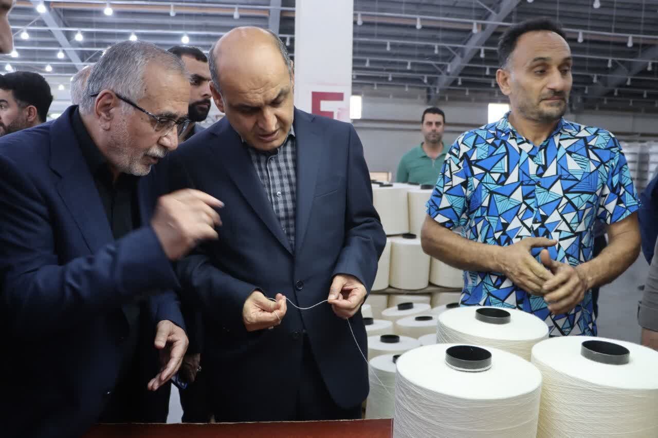 چرخ ریسندگی استان با حمایت دولت به حرکت در میآید چرخ ریسندگی استان با حمایت دولت به حرکت در میآید