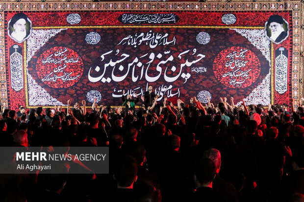 عزاداری شب پنجم محرم در ارومیه