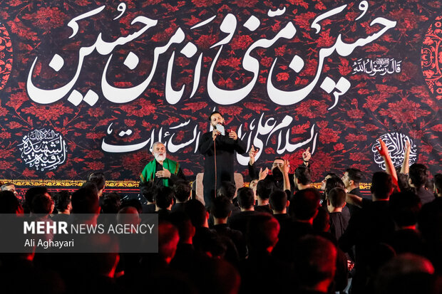 عزاداری شب پنجم محرم در ارومیه