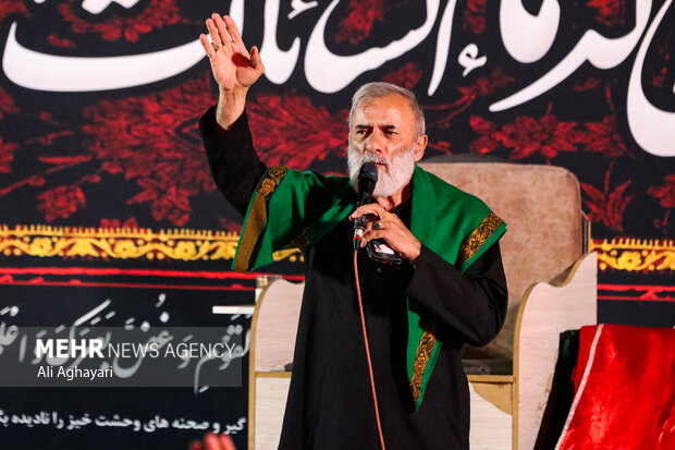 عزاداری شب پنجم محرم در ارومیه