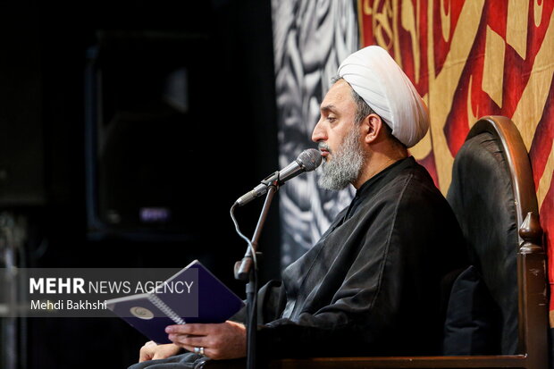 عزاداری هیئت رزمندگان اسلام قم