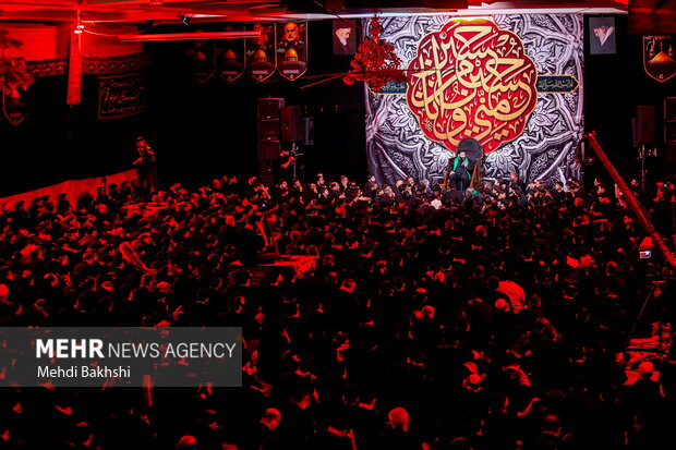 عزاداری هیئت رزمندگان اسلام قم