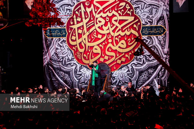 عزاداری هیئت رزمندگان اسلام قم