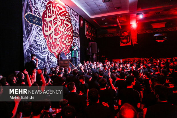 عزاداری هیئت رزمندگان اسلام قم