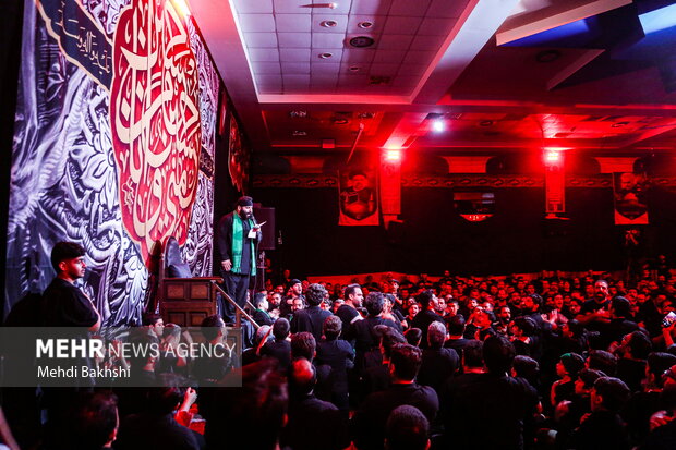 عزاداری هیئت رزمندگان اسلام قم