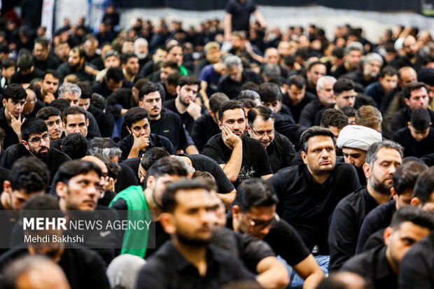 عزاداری هیئت رزمندگان اسلام قم