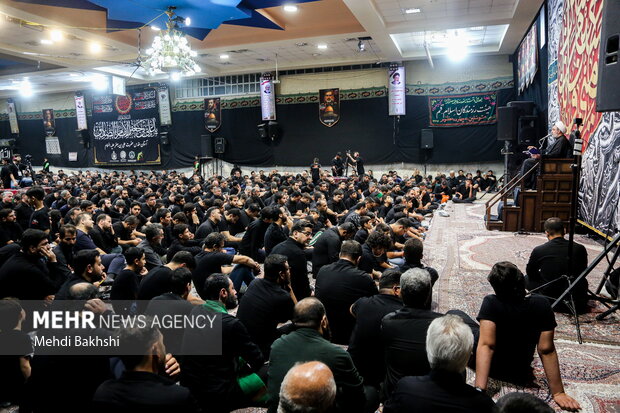 عزاداری هیئت رزمندگان اسلام قم