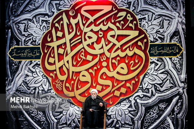 عزاداری هیئت رزمندگان اسلام قم