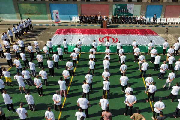 دو همگانی زندانیان رشت به مناسبت روز المپیک برگزار شد