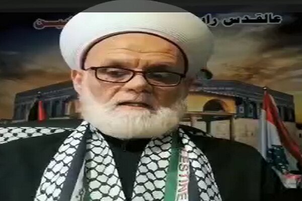 عالم سنی فلسطینی: هر کسی که کنار ایران قرار نگیرد شریک در جنایت است