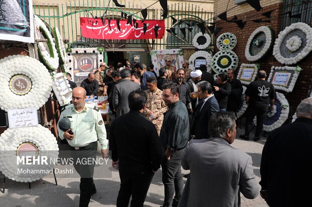 مراسم بزرگداشت سردار شهید بهنام شهریاری در اردبیل