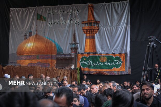مراسم عزاداری سید الشهدا در زاهدان