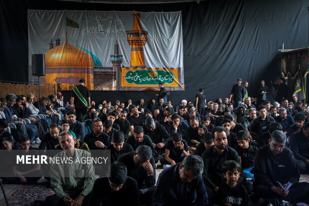 مراسم عزاداری سید الشهدا در زاهدان