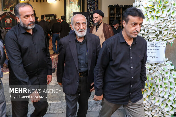 مراسم ختم شهید دکتر محمدمهدی طهرانچی