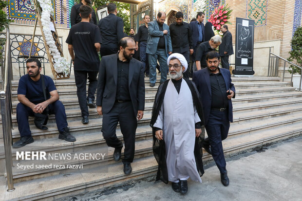 مراسم ختم شهید دکتر محمدمهدی طهرانچی