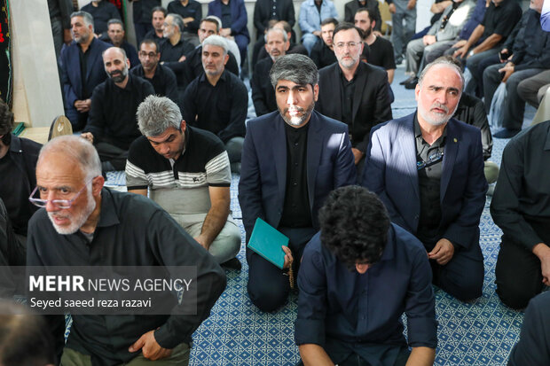 مراسم ختم شهید دکتر محمدمهدی طهرانچی