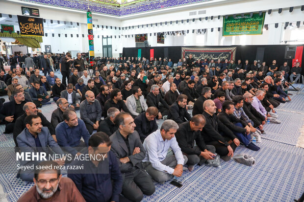 مراسم ختم شهید دکتر محمدمهدی طهرانچی