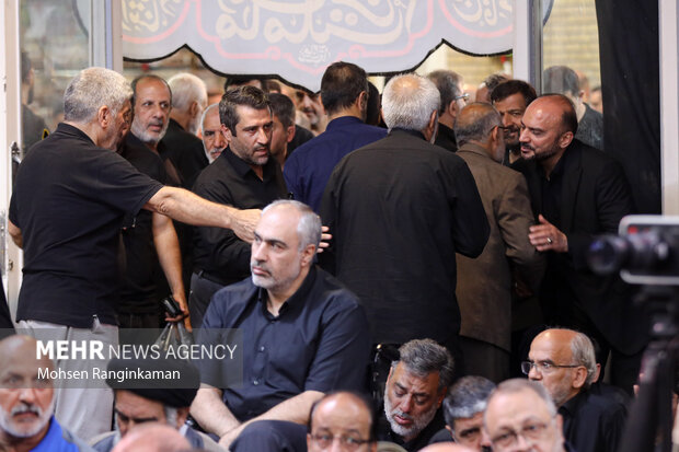 مراسم ختم سرلشگر پاسدار شهید محمد حسن محققی