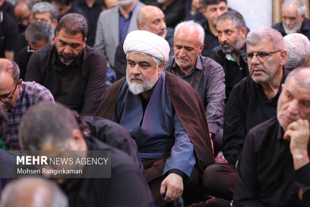 مراسم ختم سرلشگر پاسدار شهید محمد حسن محققی