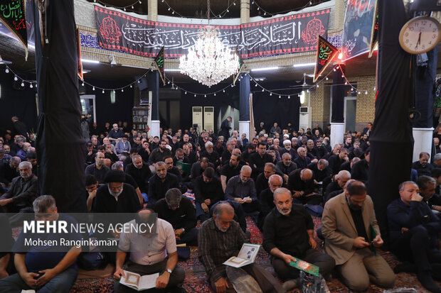 مراسم ختم سرلشگر پاسدار شهید محمد حسن محققی