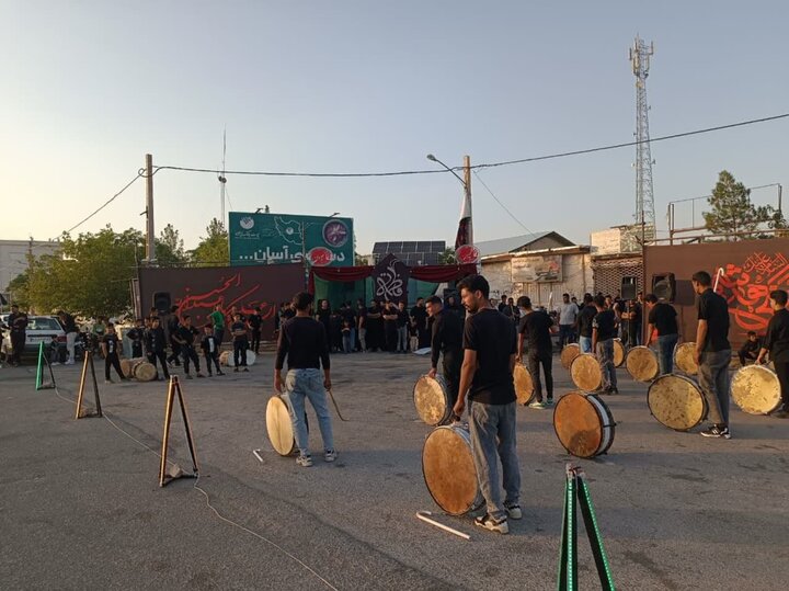 برگزاری مراسم عزاداری دهه اول محرم در شهرستان خواف