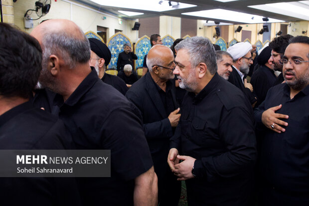 مراسم ختم سرلشکر شهید امیرعلی حاجی‌زاده