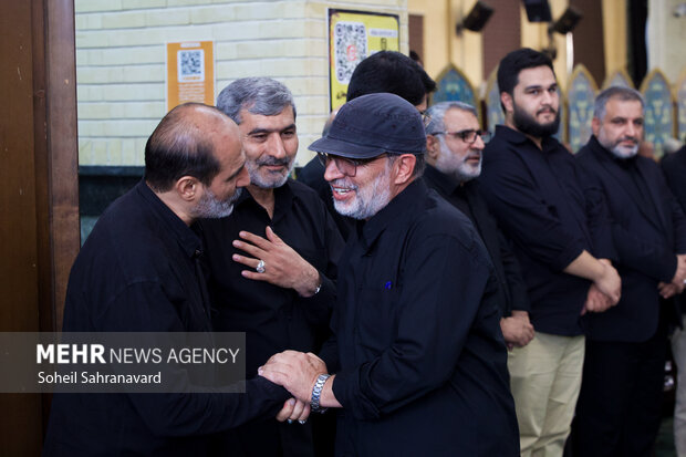 مراسم ختم سرلشکر شهید امیرعلی حاجی‌زاده