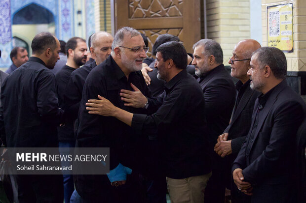 مراسم ختم سرلشکر شهید امیرعلی حاجی‌زاده