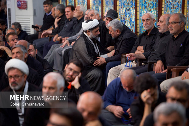 مراسم ختم سرلشکر شهید امیرعلی حاجی‌زاده