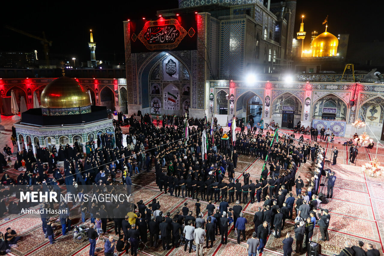 مجاوران،شامگاه