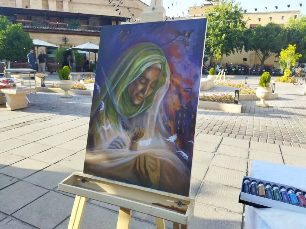 گردهمایی همدلانه نقاشان شیراز؛ روایتی از هنر، مقاومت و میهن‌پرستی