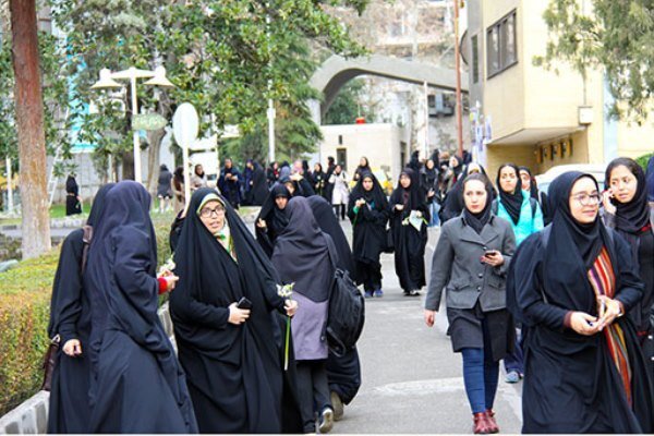 آغاز امتحانات پایان ترم دانشگاه الزهرا (س) از ۴ شهریورماه