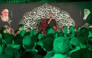 مراسم عزاداری شب ششم محرم در فومن