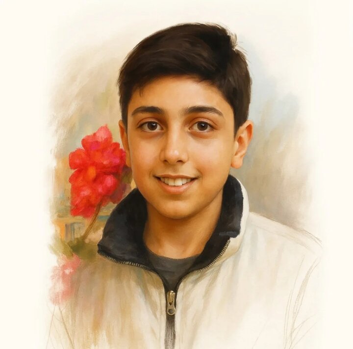 لبخند ناتمامی که به خون نشست