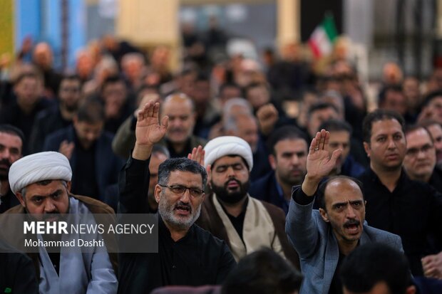 مراسم بزرگداشت شهدای اقتدار ایران در اردبیل