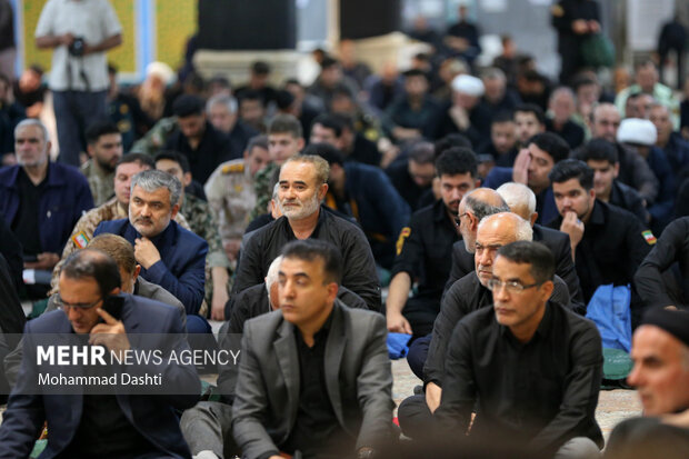 مراسم بزرگداشت شهدای اقتدار ایران در اردبیل