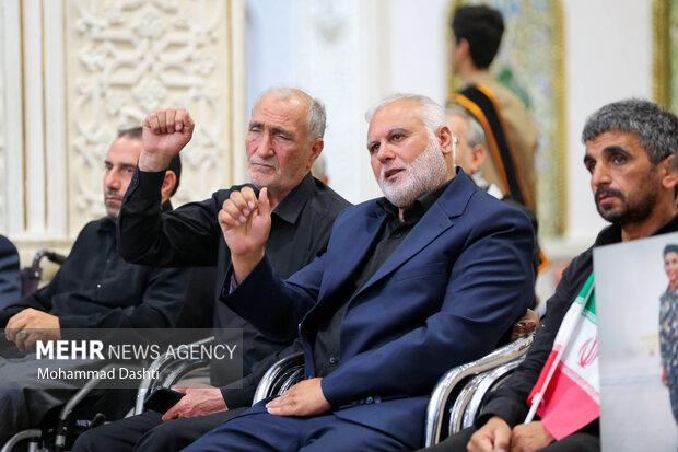 مراسم بزرگداشت شهدای اقتدار ایران در اردبیل