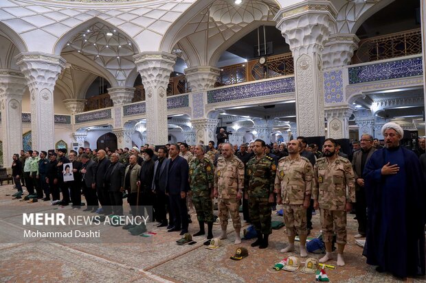 مراسم بزرگداشت شهدای اقتدار ایران در اردبیل