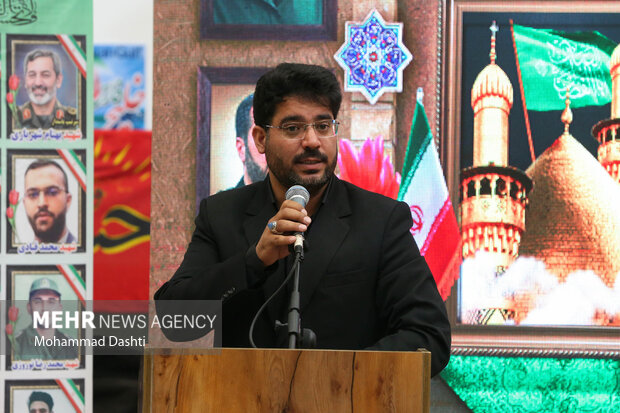 مراسم بزرگداشت شهدای اقتدار ایران در اردبیل