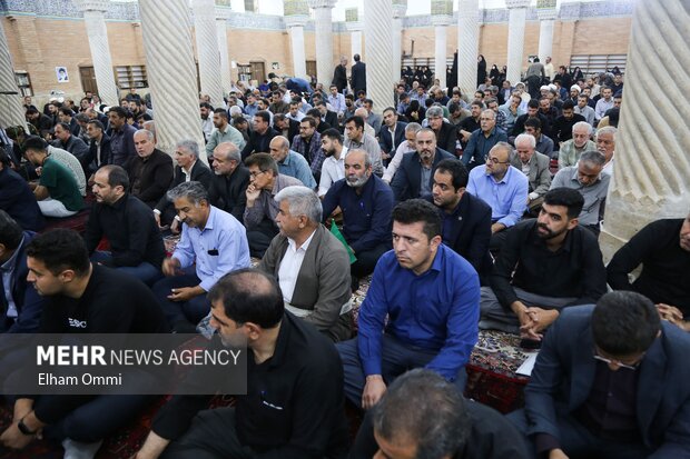 مراسم گرامیداشت شهدای اقتدار ایران در سنندج
