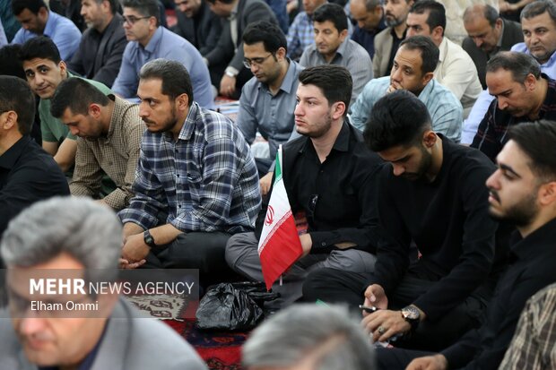 مراسم گرامیداشت شهدای اقتدار ایران در سنندج