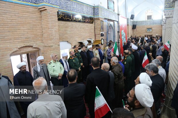 مراسم گرامیداشت شهدای اقتدار ایران در سنندج