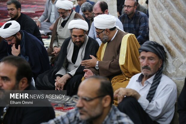 مراسم گرامیداشت شهدای اقتدار ایران در سنندج