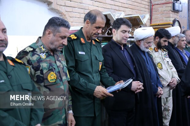 مراسم گرامیداشت شهدای اقتدار ایران در سنندج