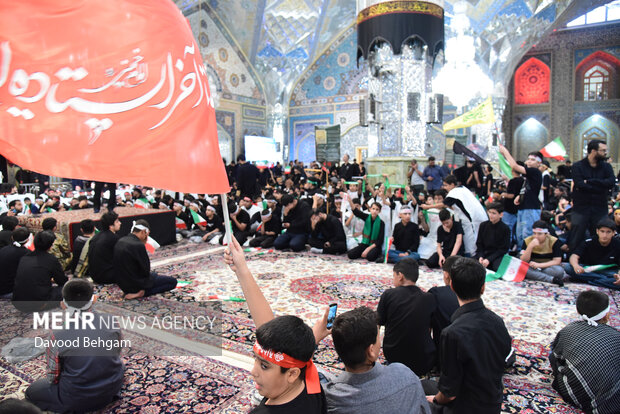 اجتماع بزرگ «احلی من العسل» در حرم امام رضا(ع)