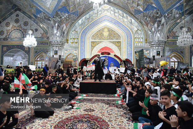 اجتماع بزرگ «احلی من العسل» در حرم امام رضا(ع)